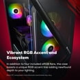 thumbnail image 4 of iBUYPOWER Slate Gaming PC Desktop - Intel Core Ultra 7 270K Plus, NVIDIA GeForce RTX 5070 12GB, 32GB DDR5 RAM, 1TB NVMe SSD, 4 of 12