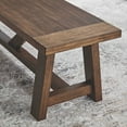 thumbnail image 5 of Member's Mark Livingston 6-Piece Solid Wood Farmhouse Dining Table with Bench, 5 of 8