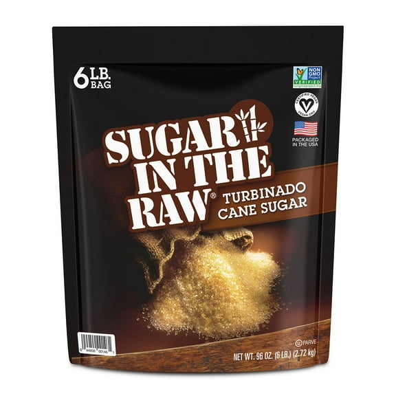 Sugar in the Raw Turbinado Cane Sugar, 6 lbs.