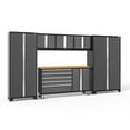 thumbnail image 1 of NewAge Products Bold Series 6 Piece Cabinet Set, 144" W x 18" D x 76.75" H, 1 of 17