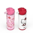 thumbnail image 2 of Zak Designs 20-oz. Stainless Steel Double Wall Beacon Straw Bottle for Kids, 2 pack, Choose Character, 2 of 9