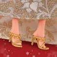 thumbnail image 4 of Barbie Signature 2025 Holiday Barbie Collectible Fashion Doll, 4 of 6