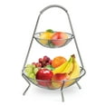 thumbnail image 2 of Tramontina 2- Tiered Stainless Steel Fruit Basket, 2 of 5