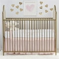 thumbnail image 2 of Little Seeds Piper Upholstered Metal Crib (Choose Your Color), 2 of 9