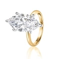 thumbnail image 2 of Lab Created Marquise Cut Solitaire Diamond Ring, 2 of 6