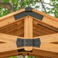 thumbnail image 8 of Backyard Discovery Norwood Cedar Gazebo with PowerPort, Choose Size, 8 of 13