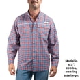 thumbnail image 6 of Habit Men's Long Sleeve 50+ UPF Fishing Shirt, 6 of 9