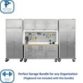 thumbnail image 4 of Seville Classics UltraHD 8-Piece Steel Garage Cabinet Storage Set with Rolling Workbench, 12' Wide, 4 of 23