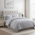 thumbnail image 2 of VCNY Home Herringbone 3-Piece Microfiber Comforter Set, Assorted Sizes, 2 of 5