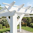 thumbnail image 4 of Range Steel Pergola with Trellis Roof & PowerPort, 4 of 13