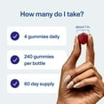 thumbnail image 3 of Vital Proteins Collagen Gummies, 2.5g Verisol Collagen Peptides, 240 ct., 3 of 6