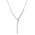 thumbnail image 7 of 1.50 CT. T.W. Diamond Lariat Necklace in 14K Gold, 7 of 9