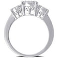 thumbnail image 2 of 0.75 CT. T.W. Round Three Stone Halo Diamond Ring in 14K Gold, 2 of 5