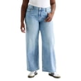 thumbnail image 4 of Aeropostale Women's Wide Leg Low Rise Denim Jean, 4 of 9