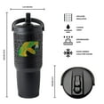 thumbnail image 3 of Logo Brands Florida A&M Rattlers Stainless Steel Tumbler Set, 3 of 7