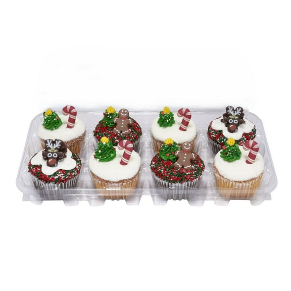 Member's Mark Christmas Gourmet Cupcakes, 8 ct.