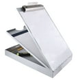 thumbnail image 4 of Saunders Cruiser Mate Aluminum Storage Clipboard, 1" Capacity, 8 1/2 x 12, Silver, 4 of 4