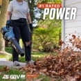 thumbnail image 2 of X6 60V Max* Cordless Leaf Blower, Brushless (4.0 Ah Battery & Charger Included), 2 of 14