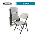 thumbnail image 2 of Lifetime Commercial Grade Contoured Folding Chair, Assorted Colors 4 Pack, 2 of 12