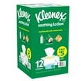 thumbnail image 1 of Kleenex Soothing Lotion Facial Tissues with Coconut Oil, Aloe and Vitamin E (12 ct.), 1 of 4