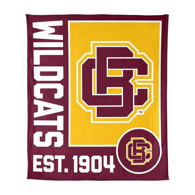 Logo Brands Bethune-Cookman Wildcats 60"x70" Super Plush Blanket