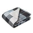 thumbnail image 2 of Member's Mark Plaid Faux Fur Throw, 60"x70", 2 of 3