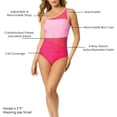thumbnail image 5 of Anne Cole Asymetrical One Piece Swimsuit, 5 of 6