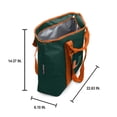 thumbnail image 4 of Logo Brands Miami Hurricanes Gameday Insulated Tote, 4 of 4