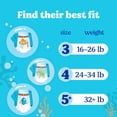 thumbnail image 9 of Huggies Little Swimmers Swim Diapers, Sizes 3-6, 9 of 14