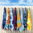 thumbnail image 2 of Member's Mark Oversized Beach Towel, 40" x 72", Lobster Red, 2 of 4
