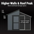 thumbnail image 9 of Handy Home Products Gable 10' x 16' Outdoor Wooden Shed, Choose Installation, 9 of 15