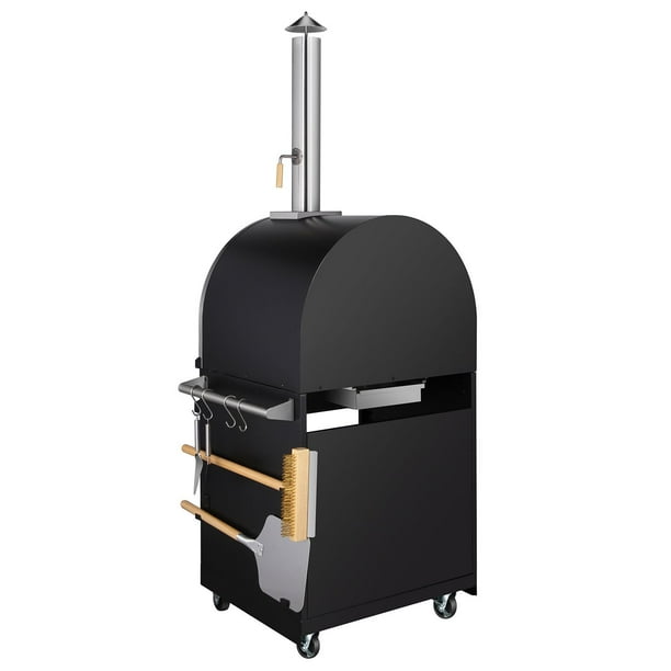 Thor Kitchen Stand Alone Wood Burning Pizza Oven with Pizza Server