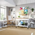 thumbnail image 12 of Seville Classics Home Work Center Island Table, 48" W x 24" D x 36" H, 12 of 16