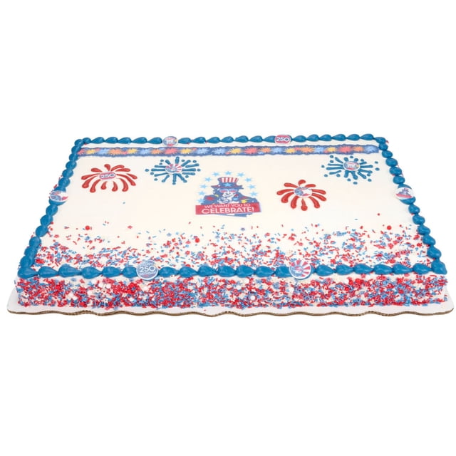 Member's Mark Patriotic 250th Full Sheet Cake