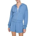 thumbnail image 1 of DKNY Women's Terry Zip Front Jacket, 1 of 5