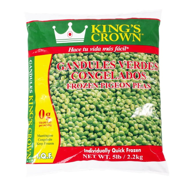 King's Crown Frozen Pigeon Peas, 5 lbs.