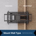 thumbnail image 7 of Mounting All Long Extension Full Motion TV Wall Mount for 42"-84" TVs, 7 of 10
