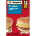 thumbnail image 2 of Jimmy Dean Sausage, Egg and Cheese Biscuit Sandwiches (12 ct., 54 oz.), 2 of 6