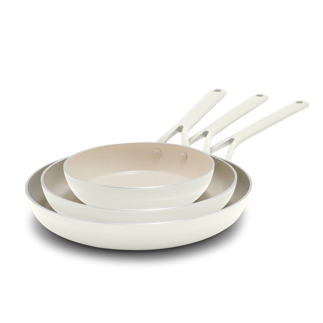 GreenPan Alto 8", 10" & 12" Ceramic Nonstick Fry Pan Set, 3-Pack