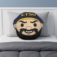 thumbnail image 2 of Logo Brands ETSU Buccaneers Puff Pillow, 2 of 5