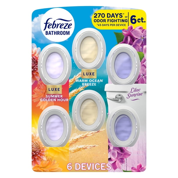 Febreze Bathroom Air Freshener, Spring Mix, 6 ct. - Samsclub.com