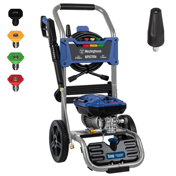 Westinghouse WPX2700e 2700 Max PSI 1.76 Max GPM Electric Pressure Washer