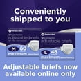 thumbnail image 3 of Member's Mark Total Protection Unisex Briefs, Choose Size, 3 of 14