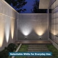 thumbnail image 3 of Deck Impressions Solar Spotlight with Detached Solar Panel, 4-Pack, 3 of 8