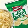thumbnail image 4 of Herr's Sour Cream and Onion Ripple Potato Chips, 18 oz., 4 of 4