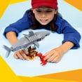 thumbnail image 4 of LEGO Creator Fierce Shark with a Treasure Chest Building Set, 379 pc., 4 of 6