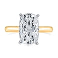 thumbnail image 3 of Lab Created Elongated Cushion Cut Diamond Ring in 18K Gold, 3 of 5