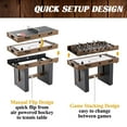 thumbnail image 4 of Barrington Billiards Urban 3 in 1 Combo Game Table, 48", 4 of 10