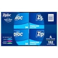 thumbnail image 2 of Ziploc Stay Open Design Gallon Freezer Bags, 152 ct., 2 of 7