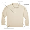 thumbnail image 6 of Member’s Mark Women’s Sandwash Quarter Zip, 6 of 7